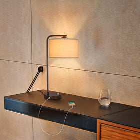 Seaside Village 9W 3000K LED bulb included for efficient warm illumination.