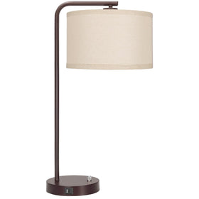 Seaside Village tall table lamp elevates any desk or bedside setup.