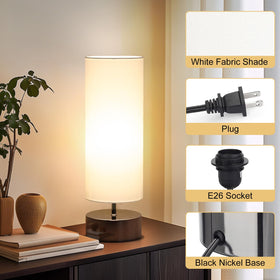 Seaside village touch table lamp living room setup for cozy evenings