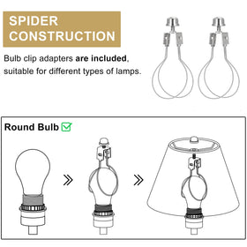 Seaside Village white fabric shade provides diffused illumination and timeless style.