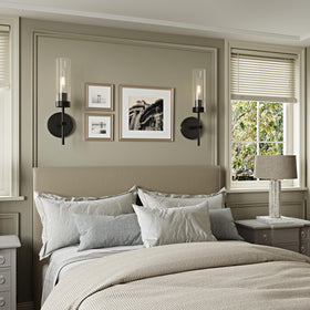 Seasonize bedroom accent light creates soft evenings and reading corners.