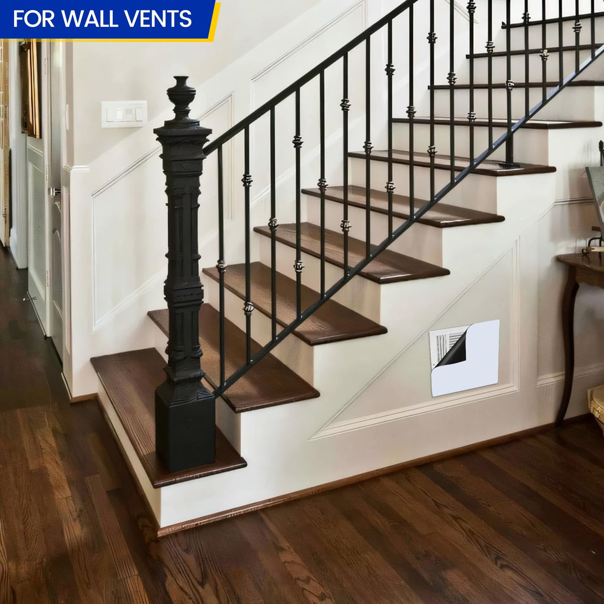 Seatern 13.75x13.75 inch vent face fits 13.5–14 inch openings securely.