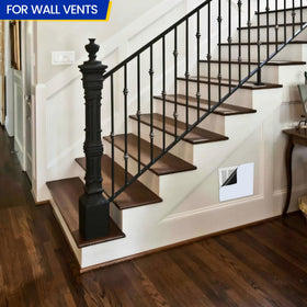 Seatern 13.75x13.75 inch vent face fits 13.5–14 inch openings securely.