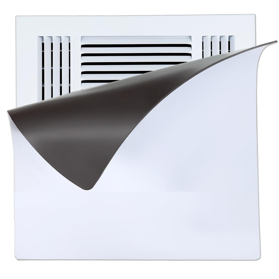 Seatern square magnetic vent covers—two-pack for steel vents, control airflow.