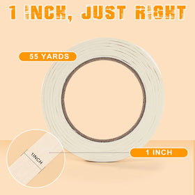 SEBETOW masking tape on wood, plastic, and glass surfaces ready to use.