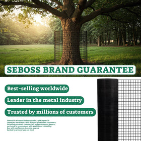 SEBOSS mesh with evenly sized holes and straight wires