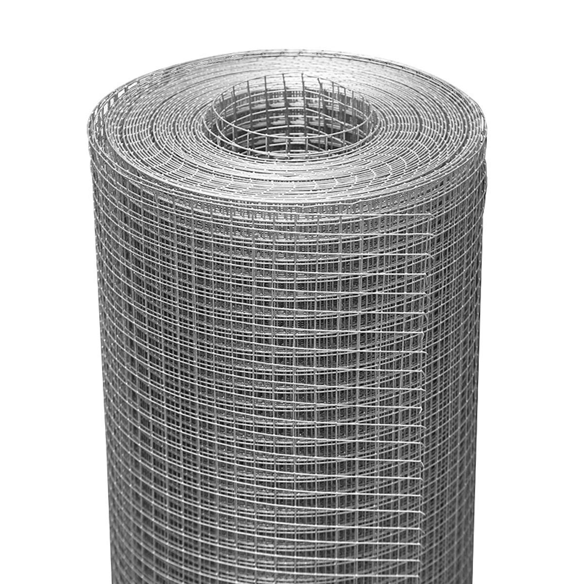 SEBOSS hardware cloth 1/2-inch mesh roll for durable outdoor fencing.