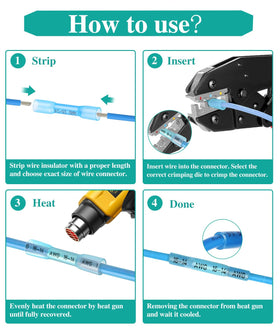 SecKrew marine-grade heat shrink tubing provides stronger hold and water resistance