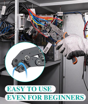 SecKrew yellow AWG 12-10 connectors for heavier automotive and marine cables