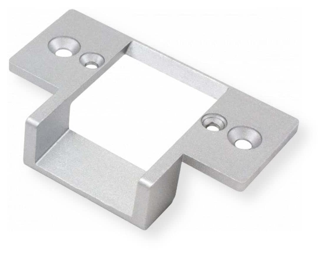 Enforcer Mini No-Cut Strike assembly kit ready for easy installation on doors.