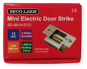 Stainless steel keeper adds strength and longevity to the Enforcer strike.