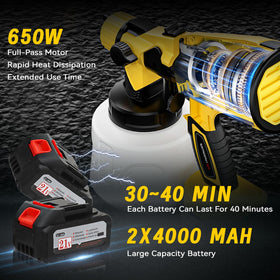 SECOCTSR 1400ml container reduces refills for mid-size projects.