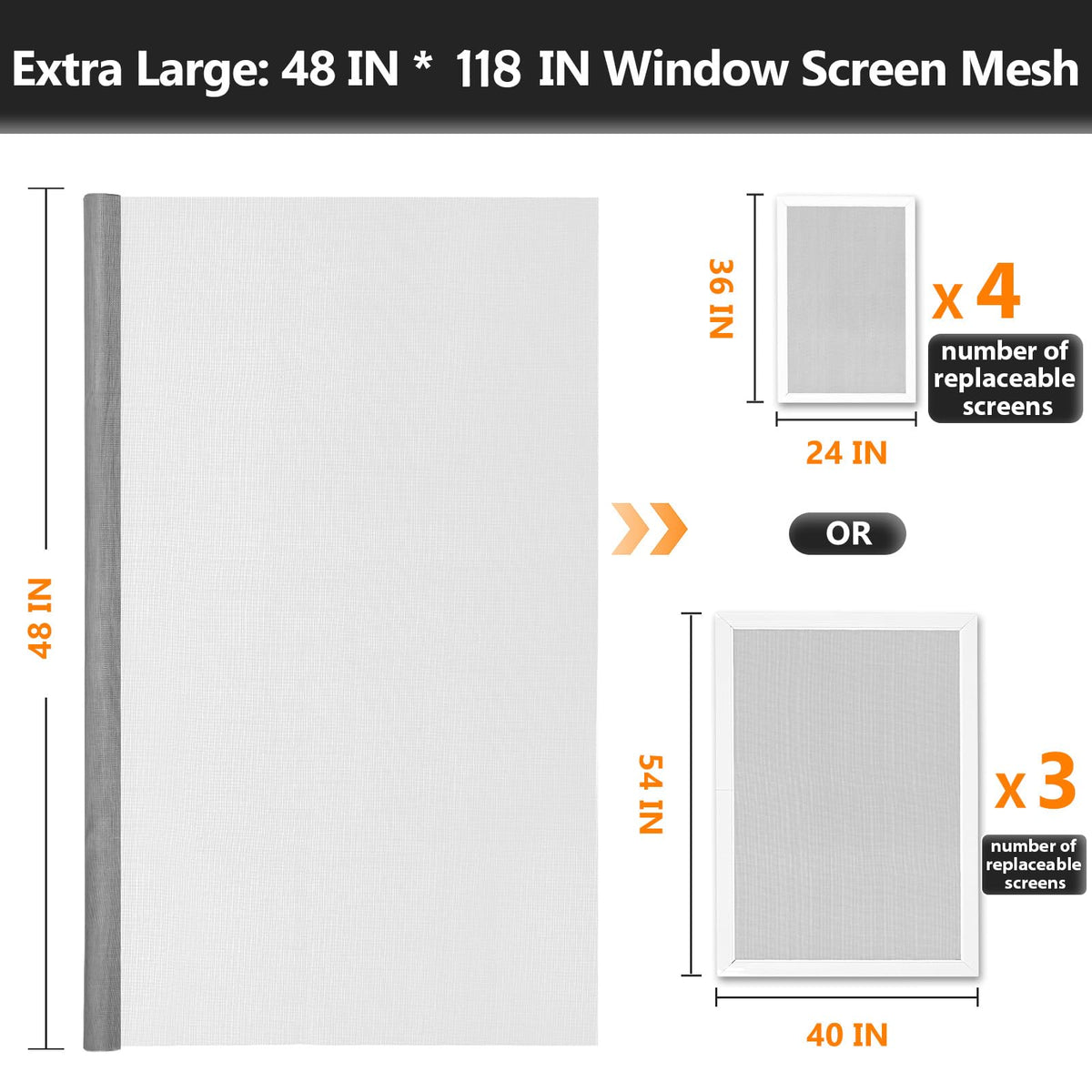 Secopad repair kit spline ensures a secure, long lasting screen fit