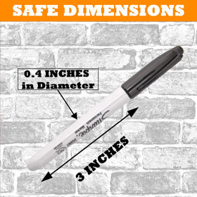 Secret Stash fake pen diversion safe with compartment open showing hidden storage