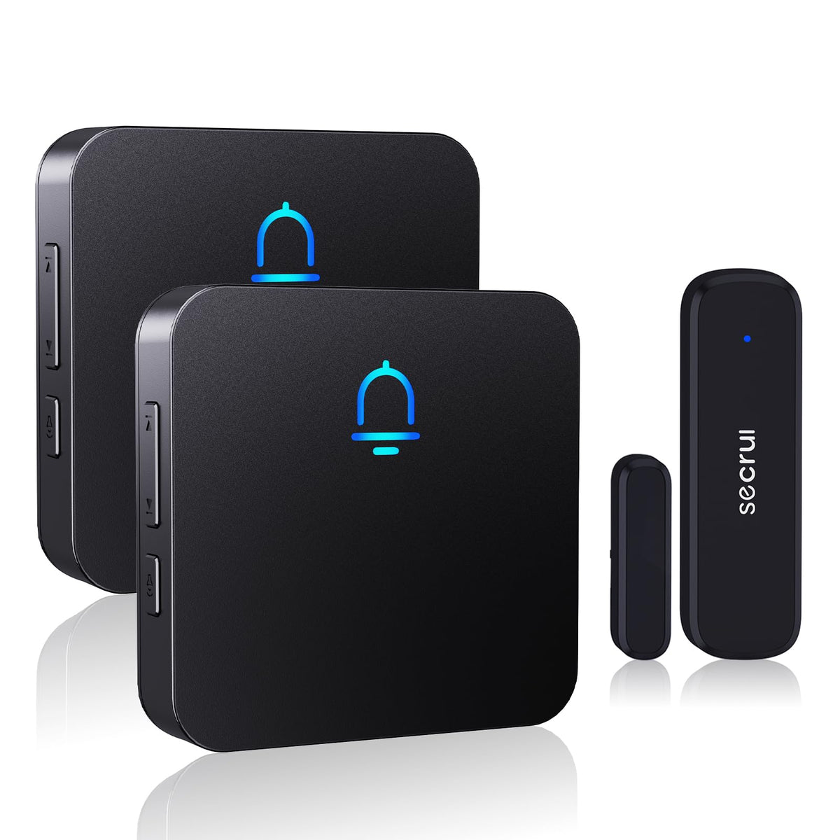 SECRUI door chime front door setup for quick wireless entry alerts
