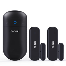 SECRUI door chime receiver system with loud alert for quick door entry notification