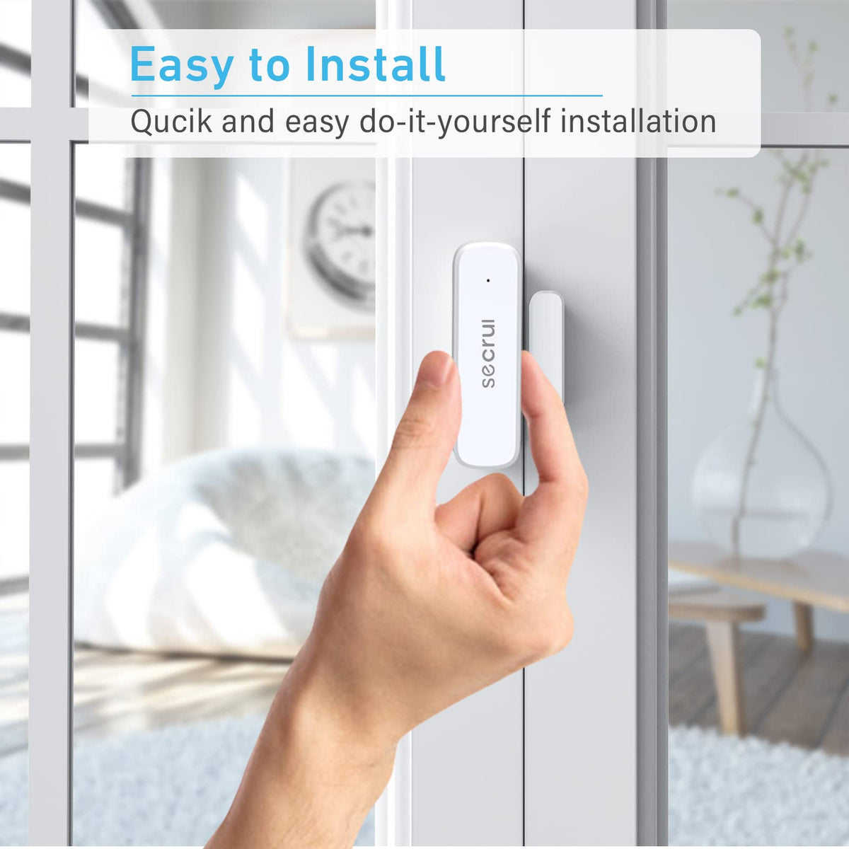 SECRUI volume controls illustrate five adjustable alert levels
