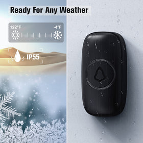 SECRUI doorbell offers 58 melodies for customizable chimes and moods