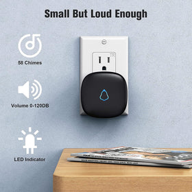 SECRUI doorbell button push captures a quick press for alerts