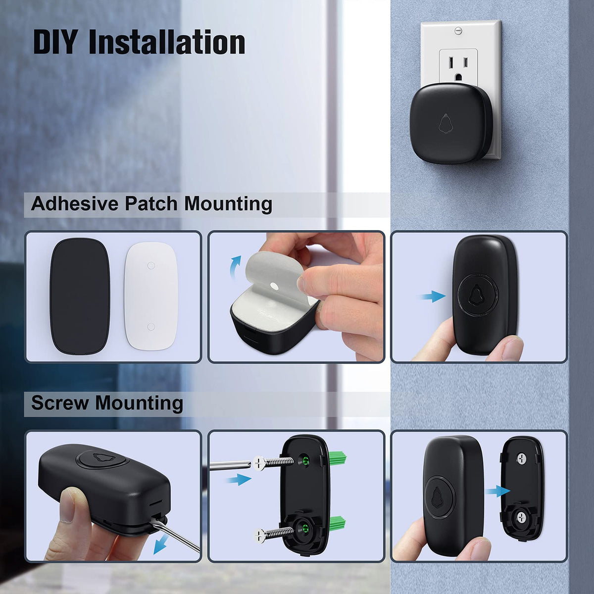 SECRUI doorbell CE RoHS FCC certified for safety and reliability