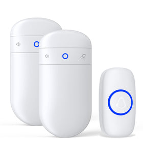 SECRUI doorbell front button waterproof for outdoor use and reliable alerts