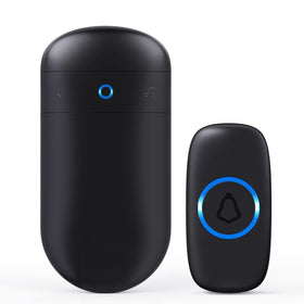 SECRUI doorbell push button at the front door delivering long-range alerts up to 1000 feet