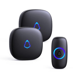 SECRUI M520+F55 doorbell setup shows quick installation and paired receivers