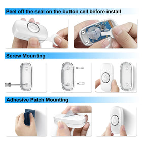 SECRUI doorbell suitable for homes, classrooms, offices, and stores.