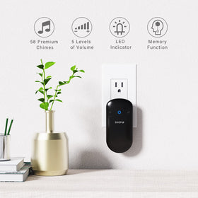SECRUI wireless doorbell range up to 1000 ft, ideal for yards and garages