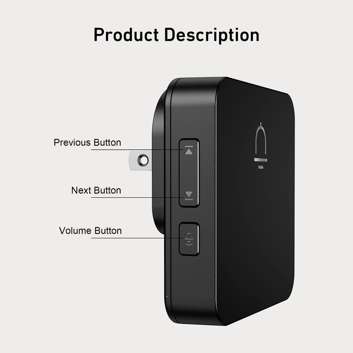 SECRUI doorbell weatherproof-exterior endures rain and wind for year-round use.