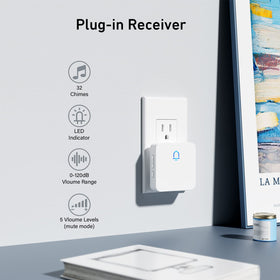 SECRUI doorbell wireless installation shows quick, wiring-free setup.