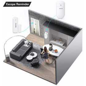 SECRUI 500ft range ensures coverage for large homes and small offices
