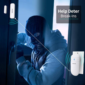 SECRUI receiver unit receiving wireless alerts across rooms