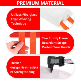 SecuCaptain fire blanket storage pouch emphasizes portability and readiness.