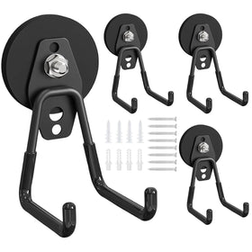 SecureElastic magnetic hooks with 66mm base deliver strong hold on steel surfaces.