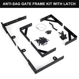Securitoday anti sag frame hinges provide durable gate operation.