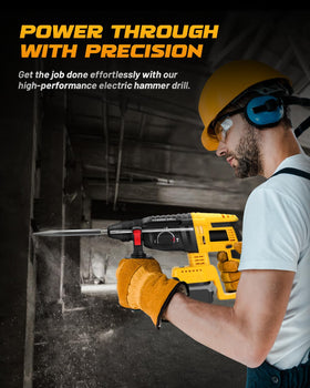 Securitoday anti-slip grip improves comfort during long drilling sessions