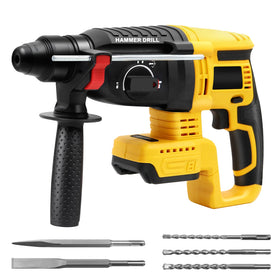 Securitoday cordless SDS hammer drill case shows organized on-site storage