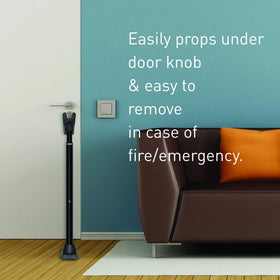 SecurityMan black finish provides a sleek, unobtrusive security solution.