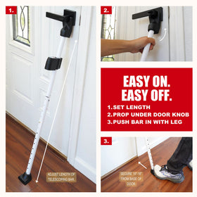 SecurityMan adjustable range fits many door sizes for flexible installation.