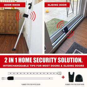 SecurityMan alarmed barrier bottom grip provides stable contact on various floors.