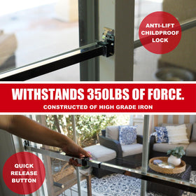 SecurityMan durable end caps reduce wobble for long-lasting reliability.