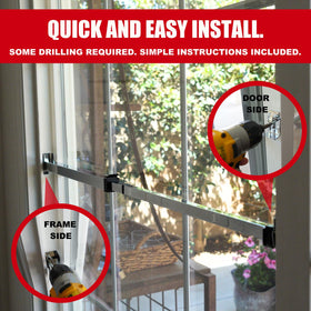 SecurityMan quick-install guide helps set up without tools.