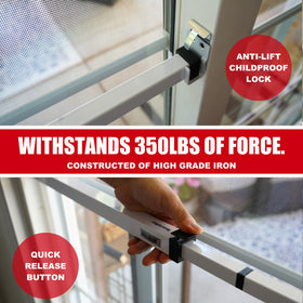 SECURITYMAN heavy duty deterrent conveys sturdy protection and peace of mind.