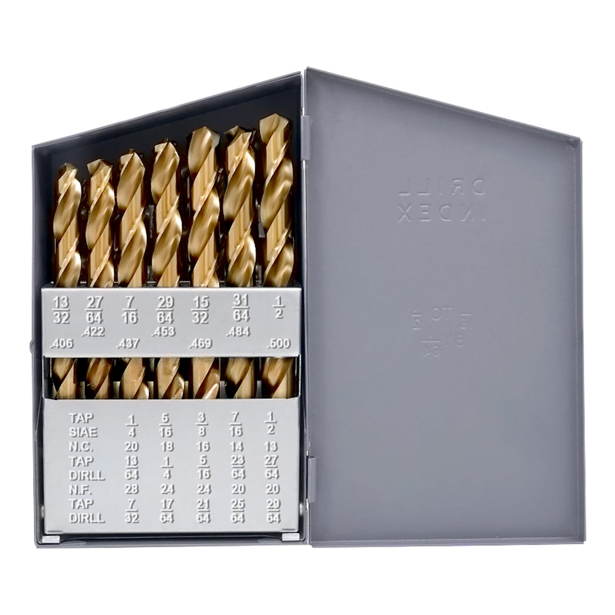 SEDIANAS cobalt drill bits showcasing 135-degree split point for precise starts.