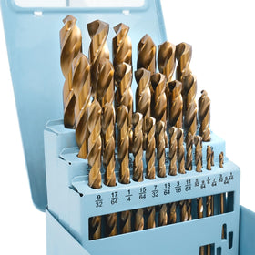 SEDIANAS cobalt drill bit set 29pcs for hardened metals and plastics