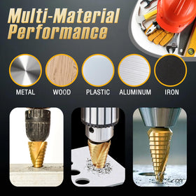 Sedianas dual-flute spiral design delivers smoother cuts and quick chip removal.