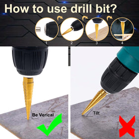 Compatible with aluminum, steel, wood, and plastic tasks.