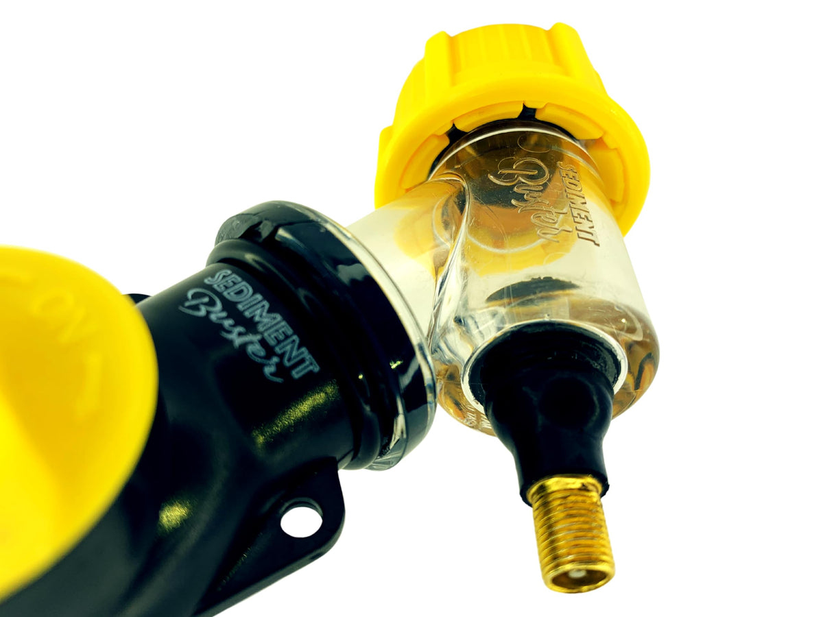 Sediment Buster maintenance tool suitable for DIY and professional plumbers.