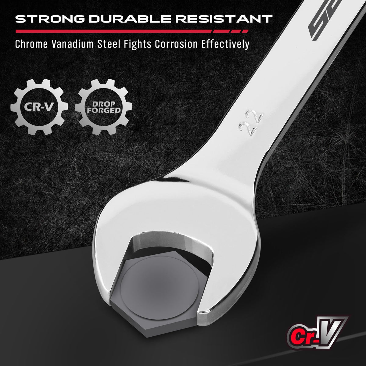 SEDY 12-point box-end wrenches for secure engagement in tight spaces